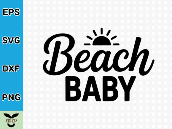 A Designer's Review of the Beach Baby SVG for Embroidery Projects