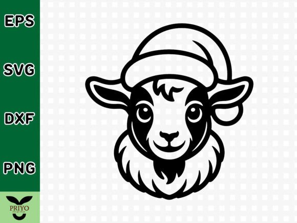A Designer's Review of the Christmas Goat Head SVG for Embroidery