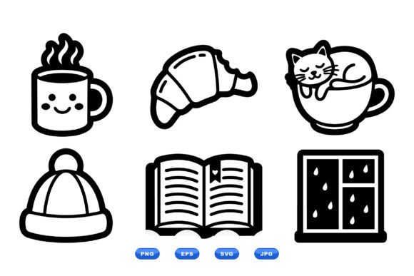 Cozy Morning Icons SVG Set: Graphics & Crafts Review