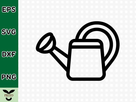 Evaluating the Watering Can SVG Graphic for Commercial Crafts
