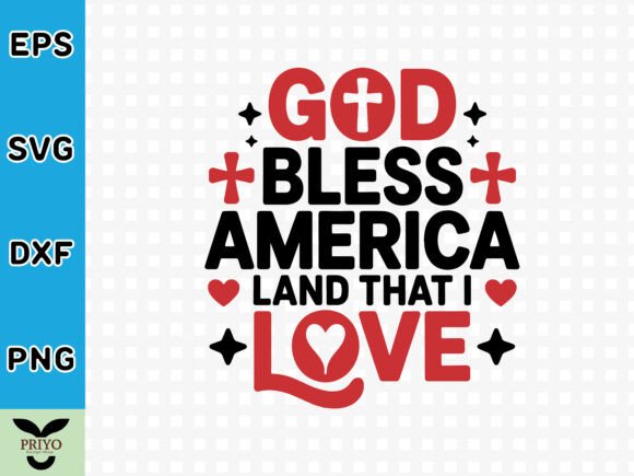God Bless America SVG: A Versatile Graphics Asset