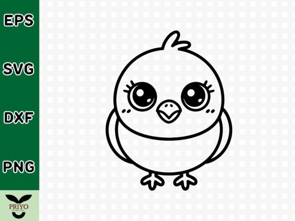How Adorable Baby Bird Graphics Elevate Local Business Branding