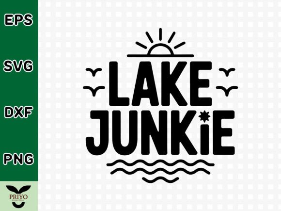 Lake Junkie SVG: A Crafts Graphic for Local Business Branding