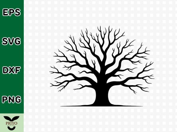 Oak Tree SVG: A Graphics File for Crafters