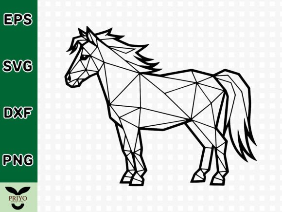 Reviewing the Geometric Horse SVG for Real Embroidery