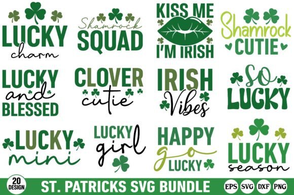 ST. PATRICK S SVG BUNDLE: Graphics for Crafts